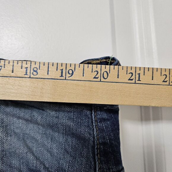 ARKETYPE Jeans Men's 44/32 (41x30) Blue Straight Leg Distressed GUC - Picture 6 of 8